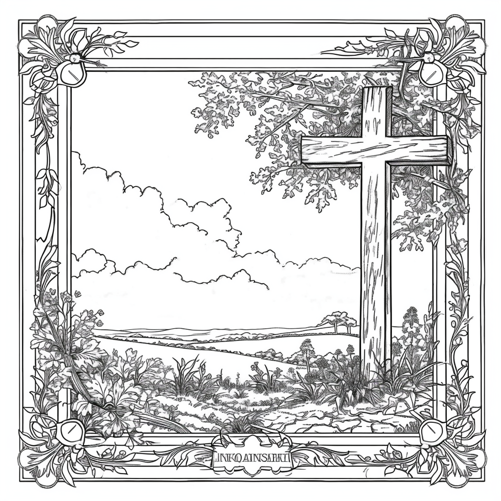 The Cross of Eternal Light in the Garden of Life