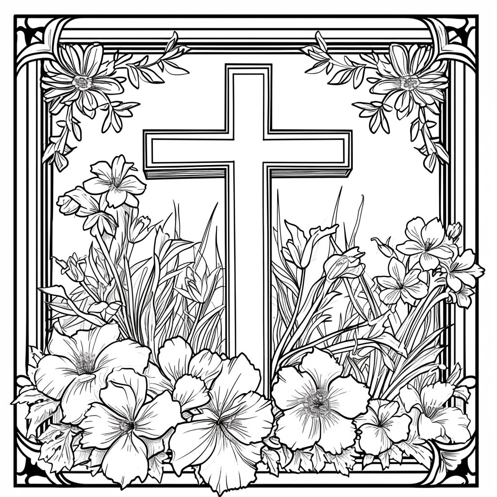 The Cross of Eternal Light in the Garden of Life