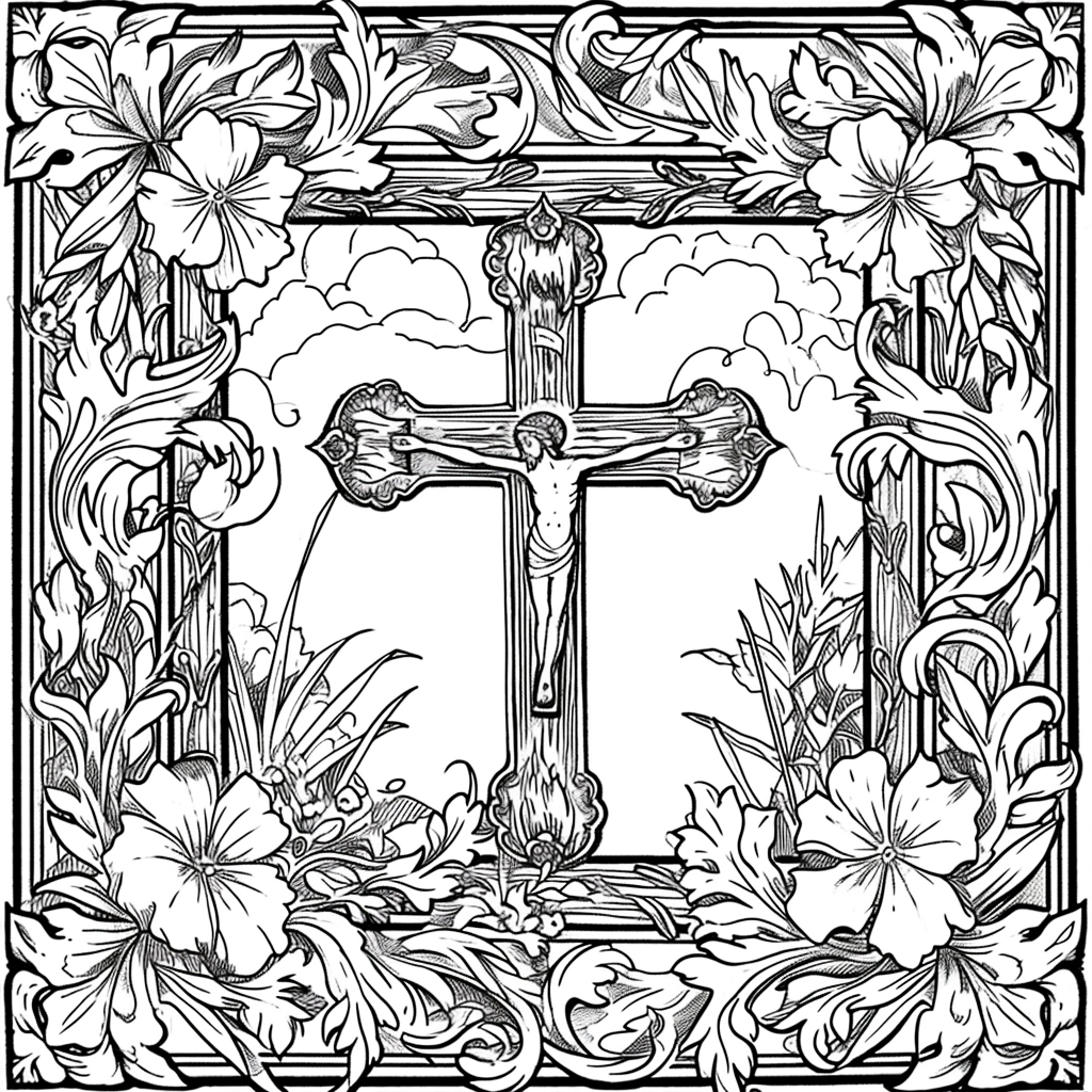 The Cross of Eternal Light in the Garden of Life