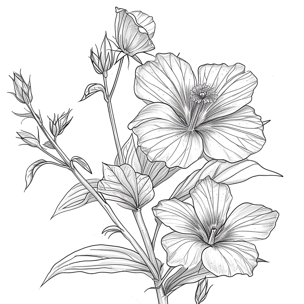 Vintage Botanical Bloom – A Celebration of Nature’s Elegance