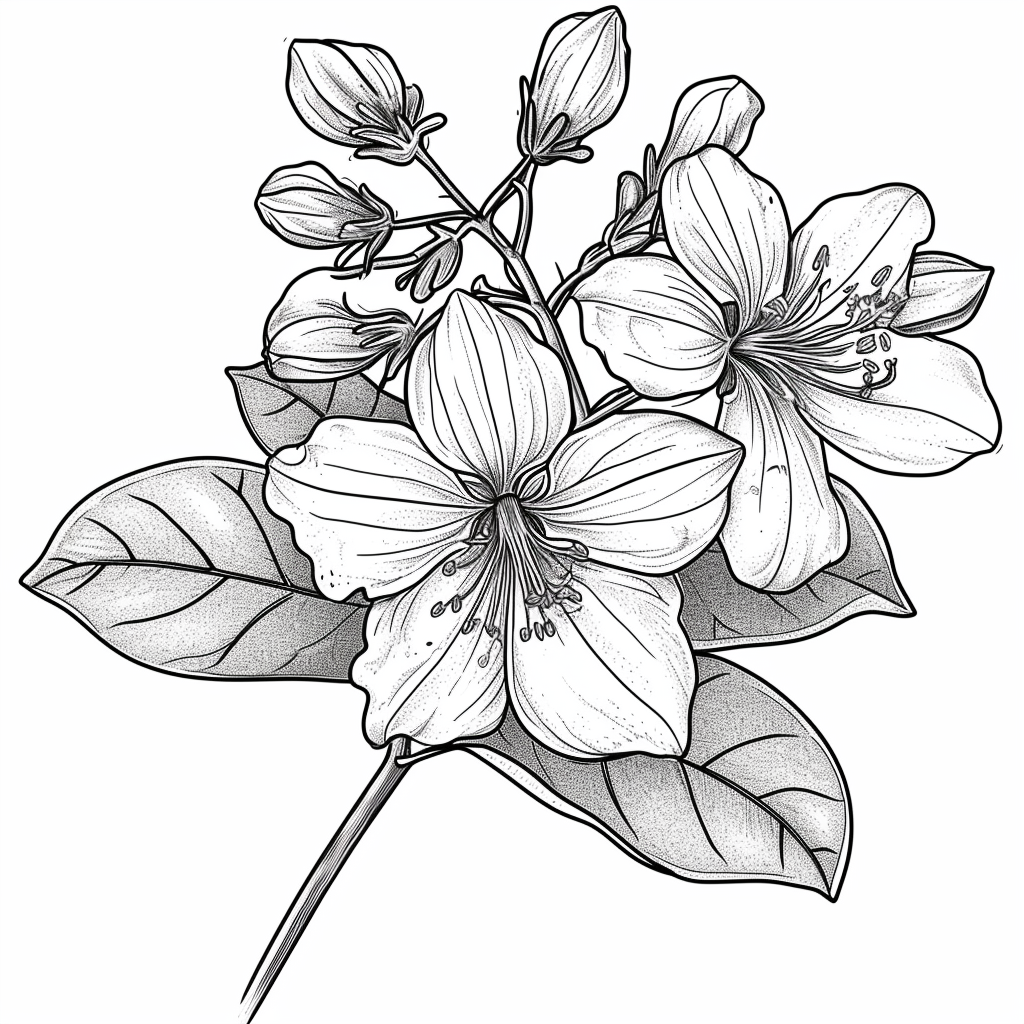 Vintage Botanical Bloom – A Celebration of Nature’s Elegance