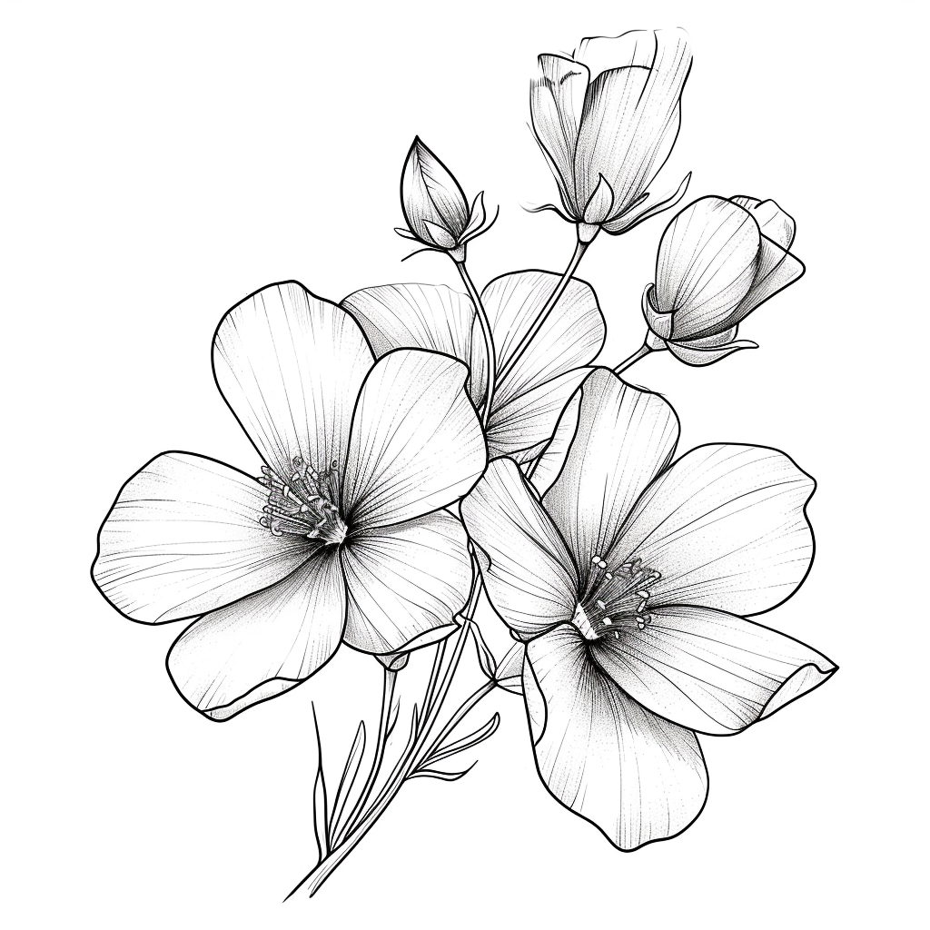 Vintage Botanical Bloom – A Celebration of Nature’s Elegance