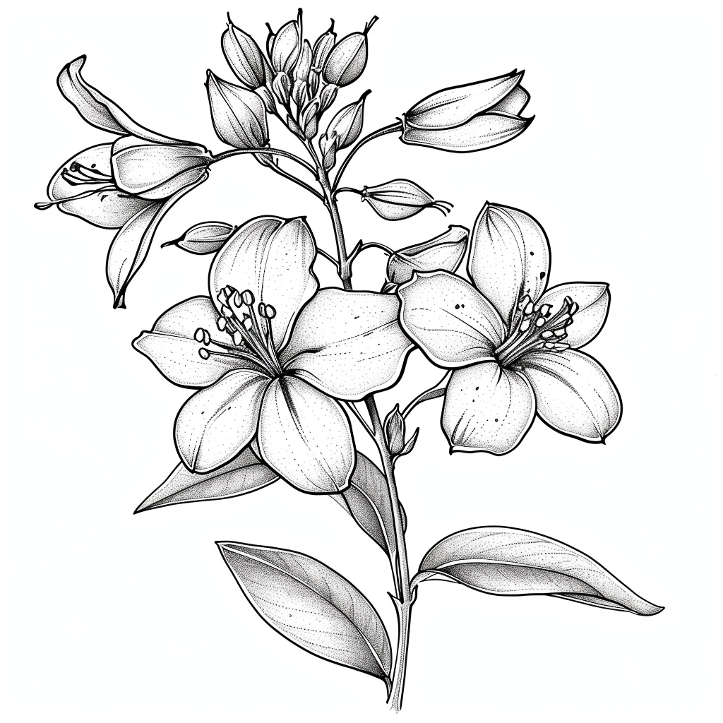 Vintage Botanical Bloom – A Celebration of Nature’s Elegance