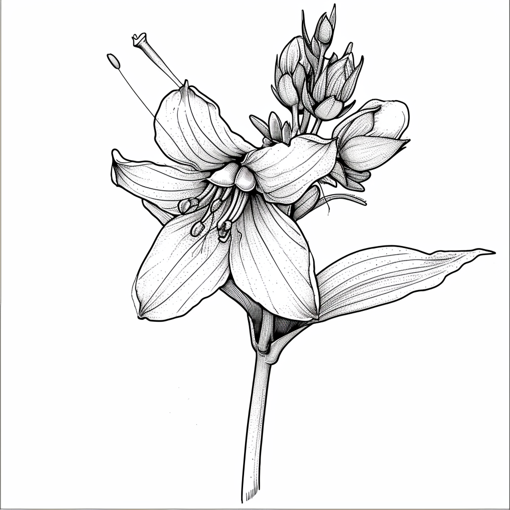 Vintage Botanical Bloom – A Celebration of Nature’s Elegance