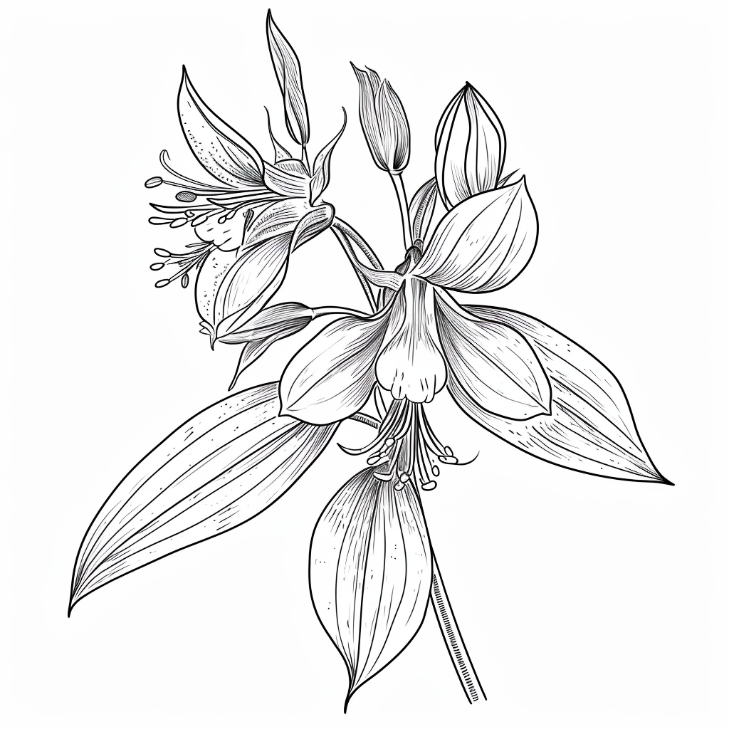 Vintage Botanical Bloom – A Celebration of Nature’s Elegance