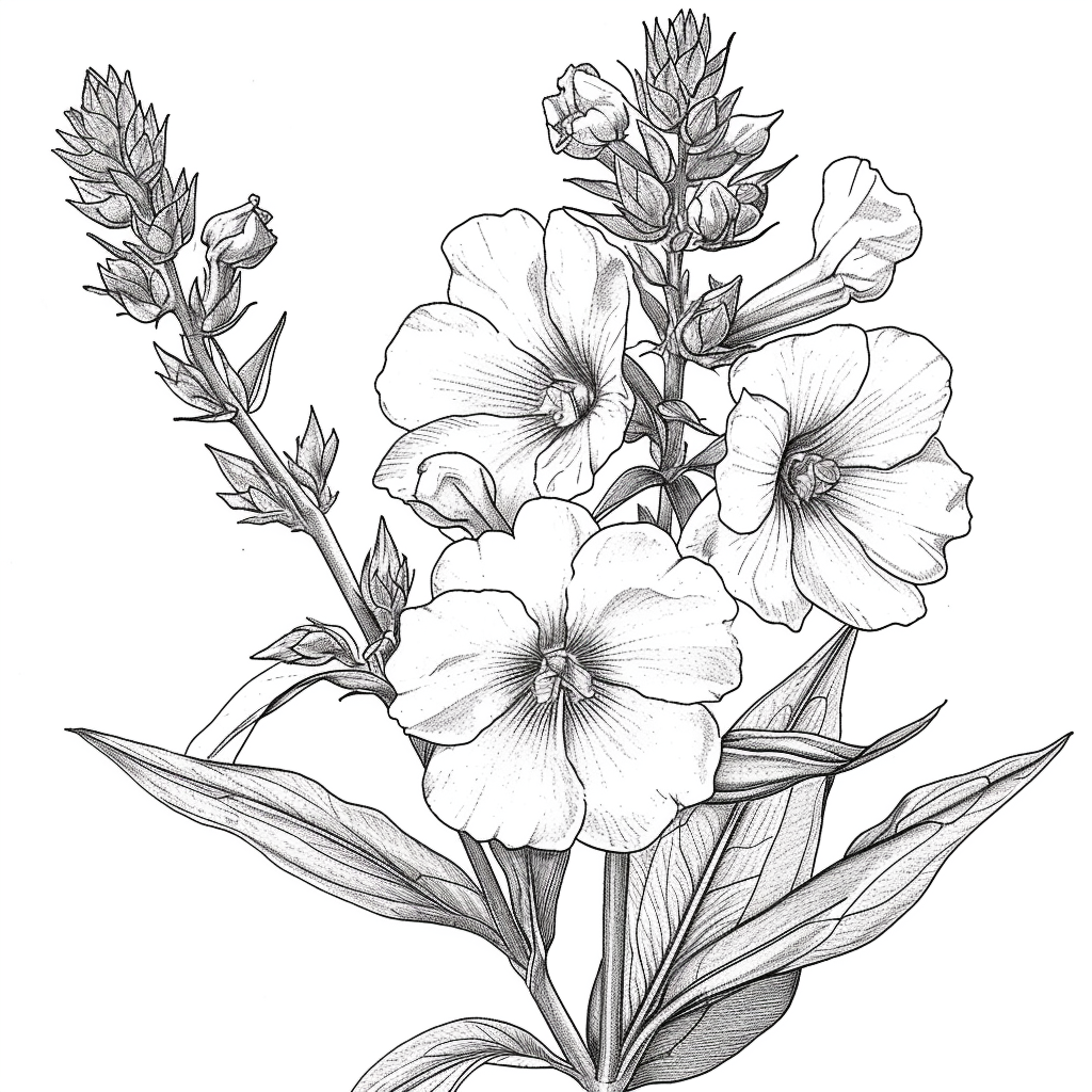 Vintage Botanical Bloom – A Celebration of Nature’s Elegance