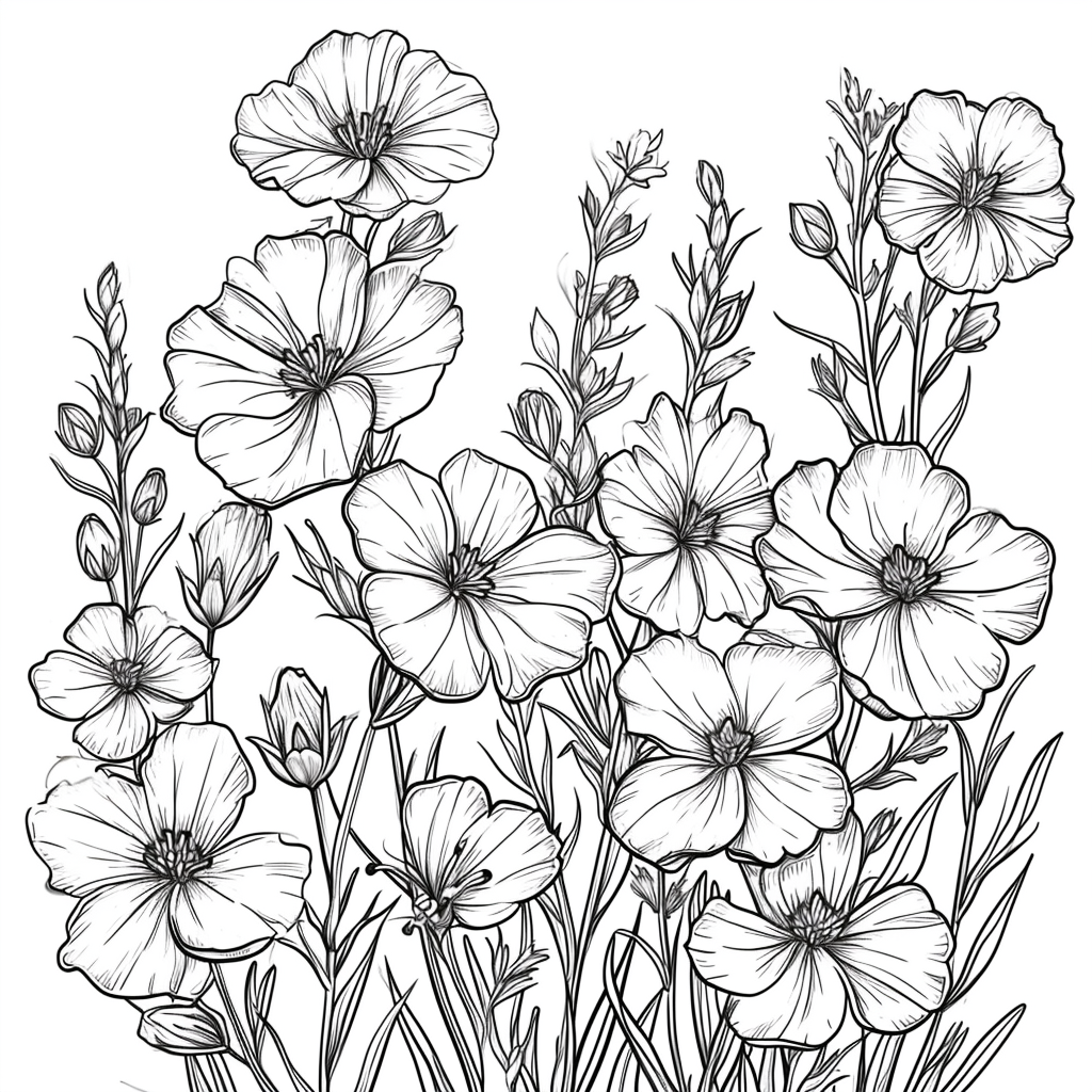 Vintage Botanical Bloom – A Celebration of Nature’s Elegance