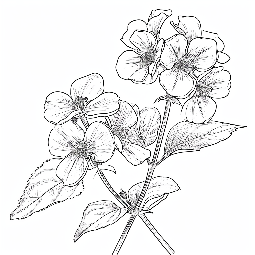 Vintage Botanical Bloom – A Celebration of Nature’s Elegance