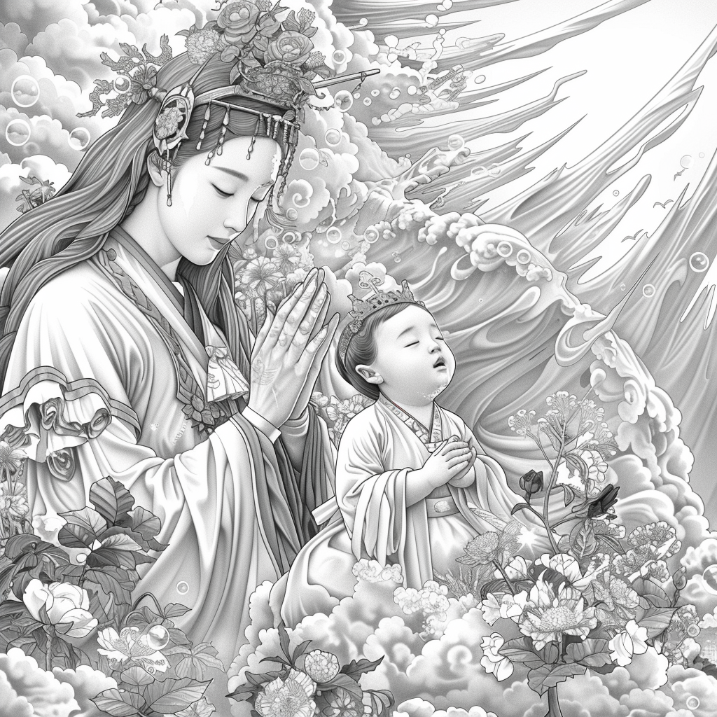 Eternal Embrace – The Shepherd’s Love for the Innocent