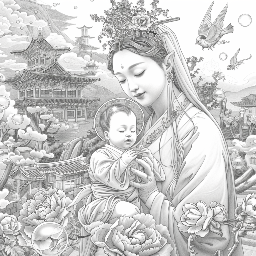 Moonlit Sanctuary – The Mother’s Embrace