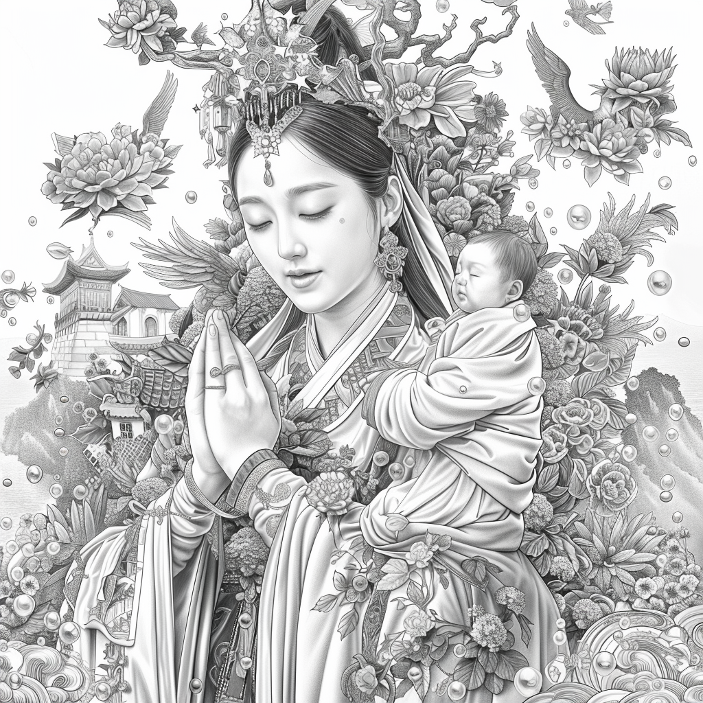 Moonlit Sanctuary – The Mother’s Embrace