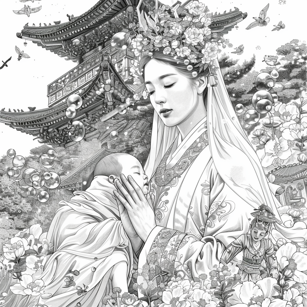 Moonlit Sanctuary – The Mother’s Embrace