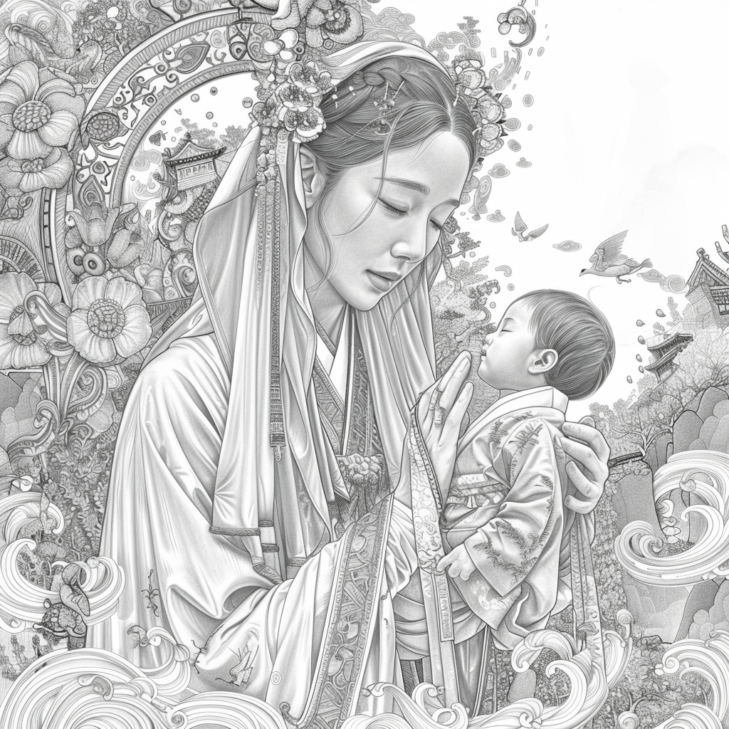 Moonlit Sanctuary – The Mother’s Embrace