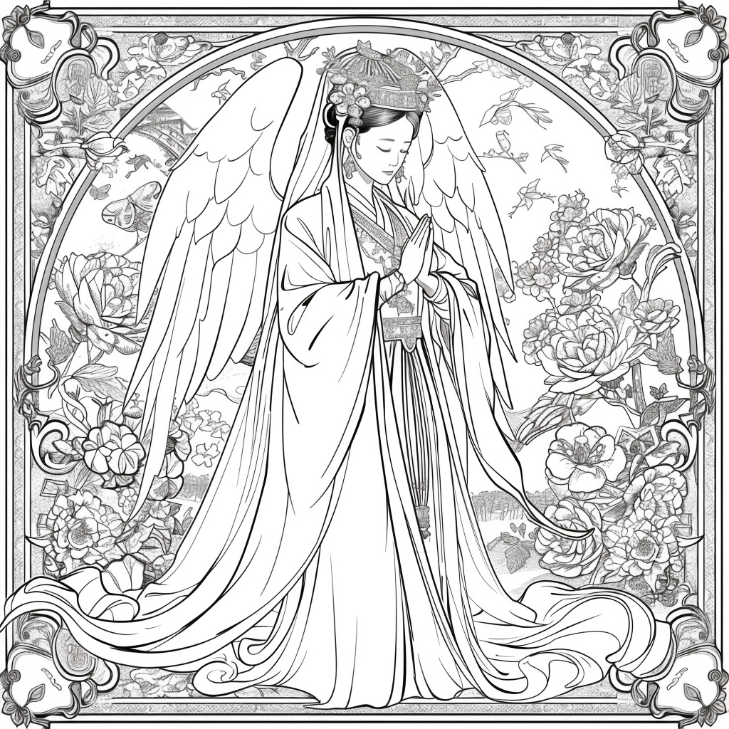 The Celestial Empress with Phoenix Wings