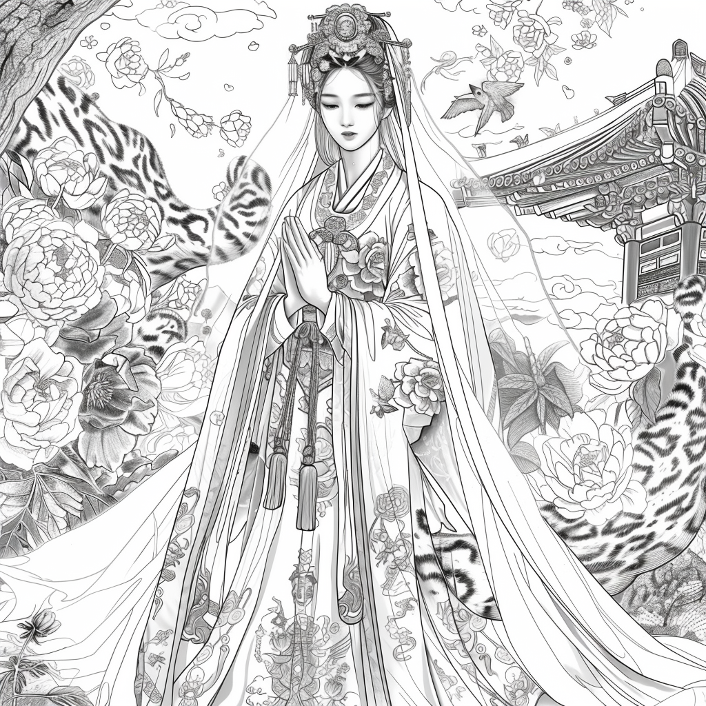 Elegance in Bloom – The Noble Flower of Joseon