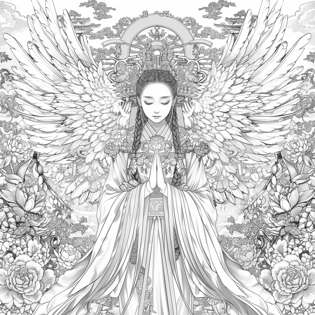 The Celestial Empress with Phoenix Wings