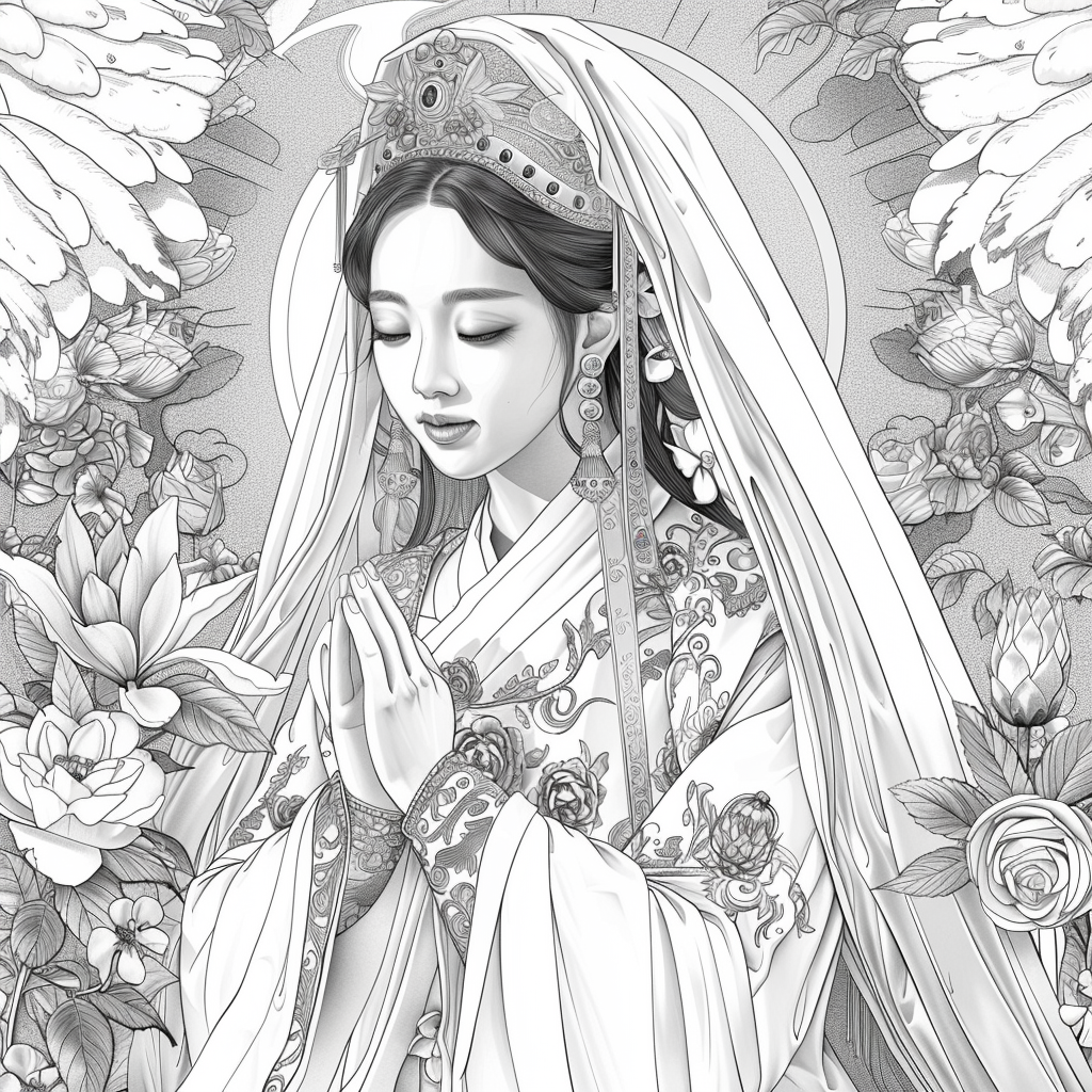 Celestial Goddess – Blessing of Peace and Life
