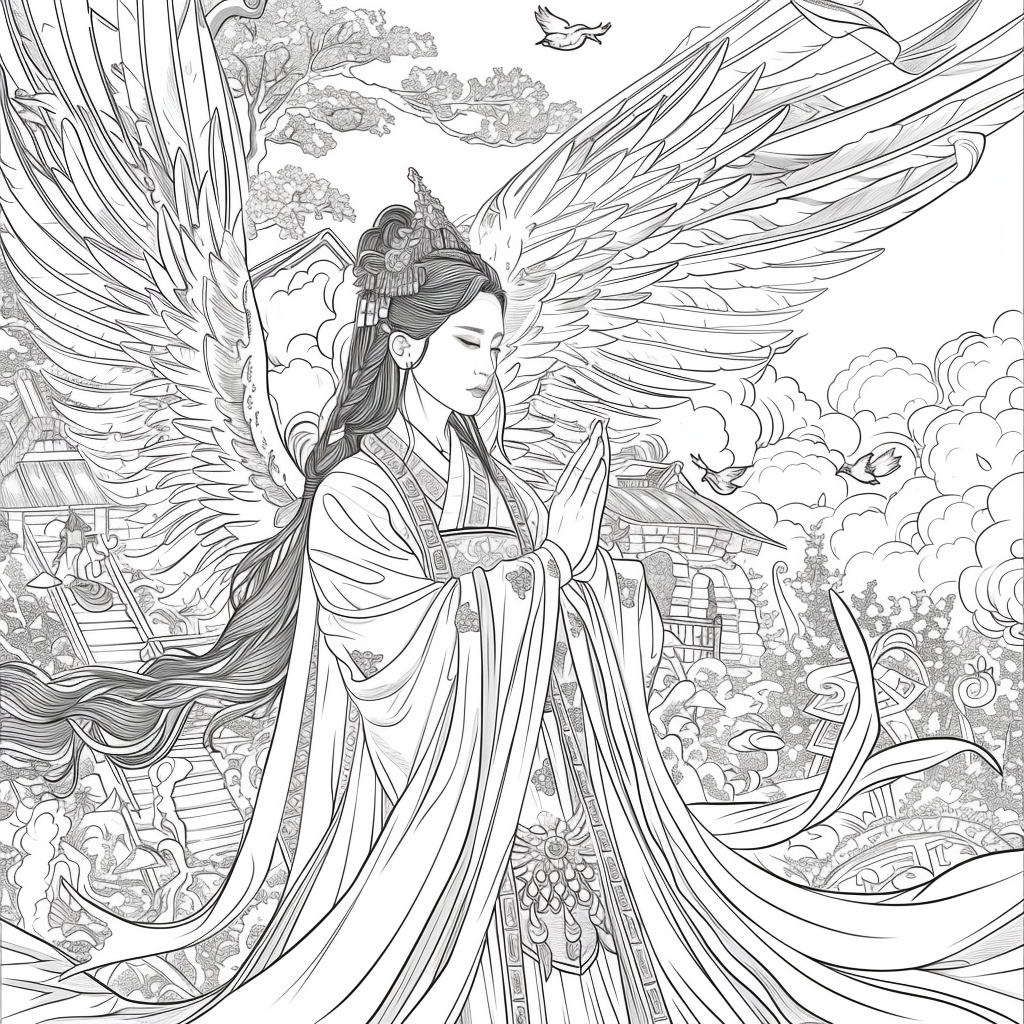 Celestial Empress of the Phoenix Wings