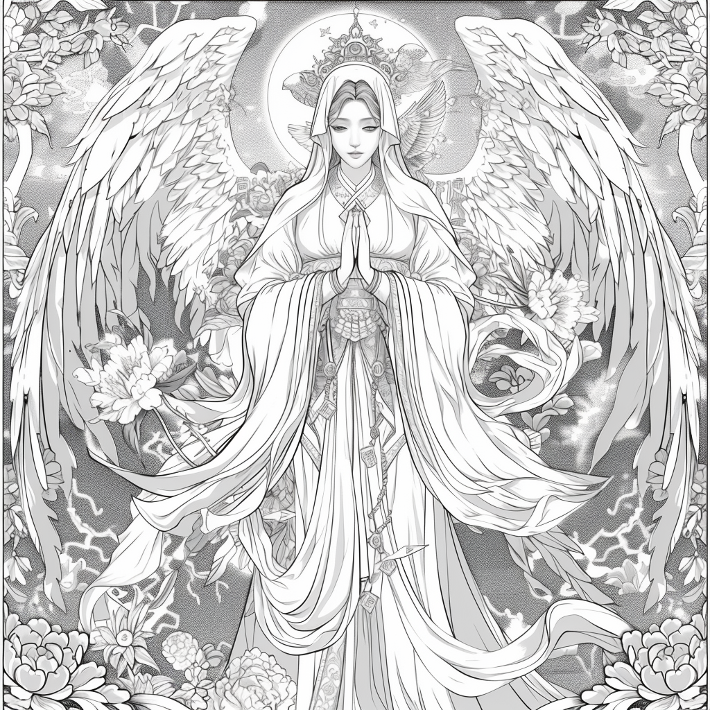 Celestial Goddess – Blessing of Peace and Life