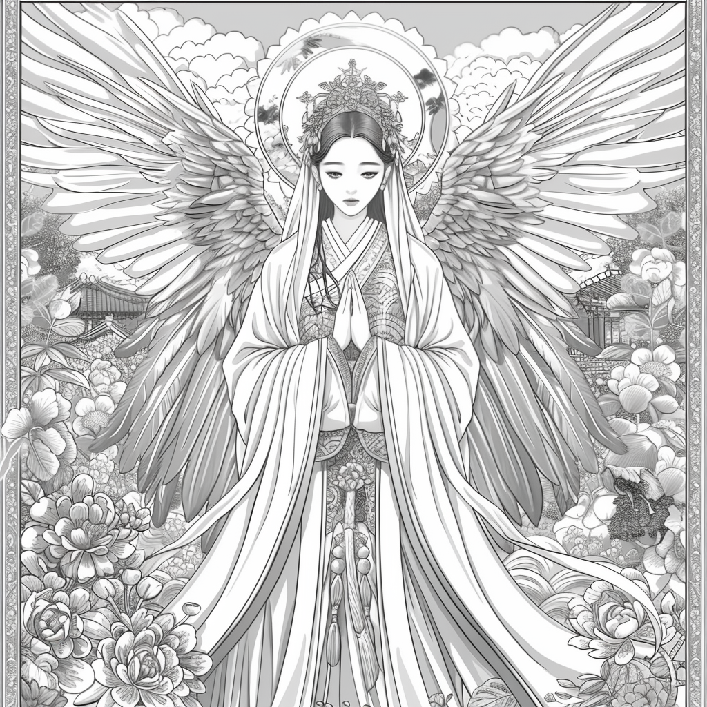Celestial Goddess – Blessing of Peace and Life