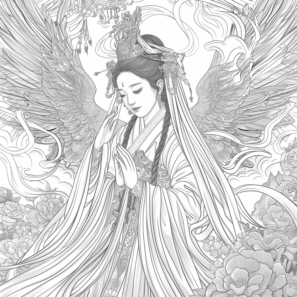 Celestial Empress of the Phoenix Wings