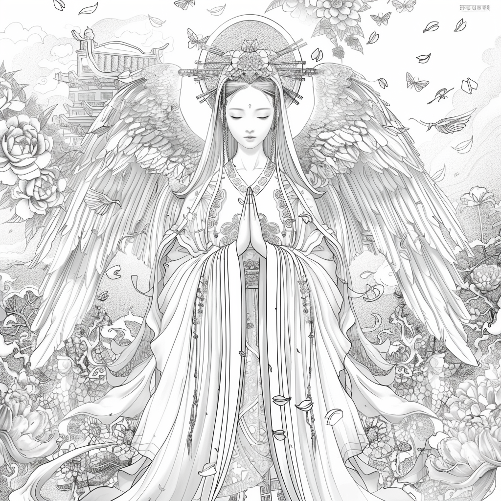 The Celestial Empress with Phoenix Wings