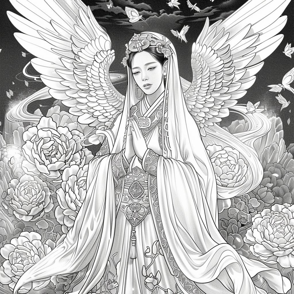 The Celestial Empress with Phoenix Wings