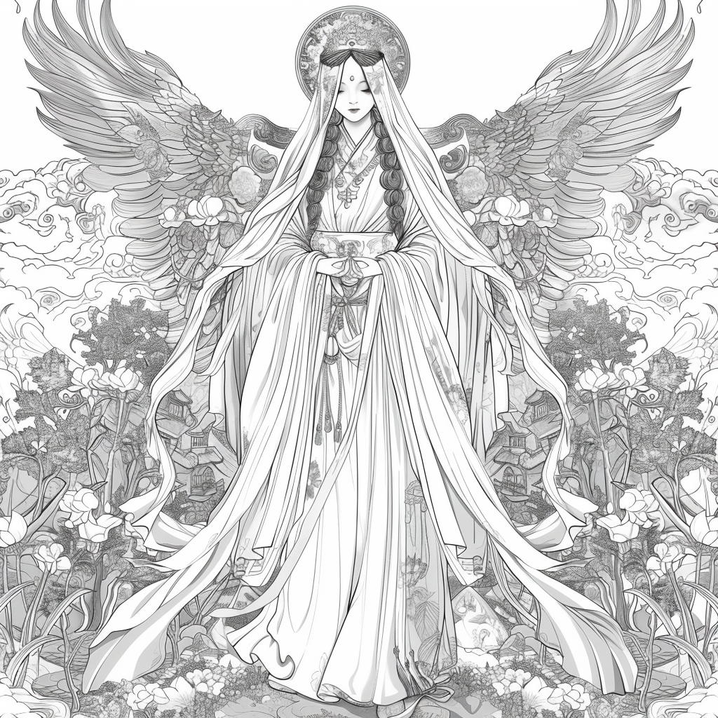 The Celestial Empress with Phoenix Wings