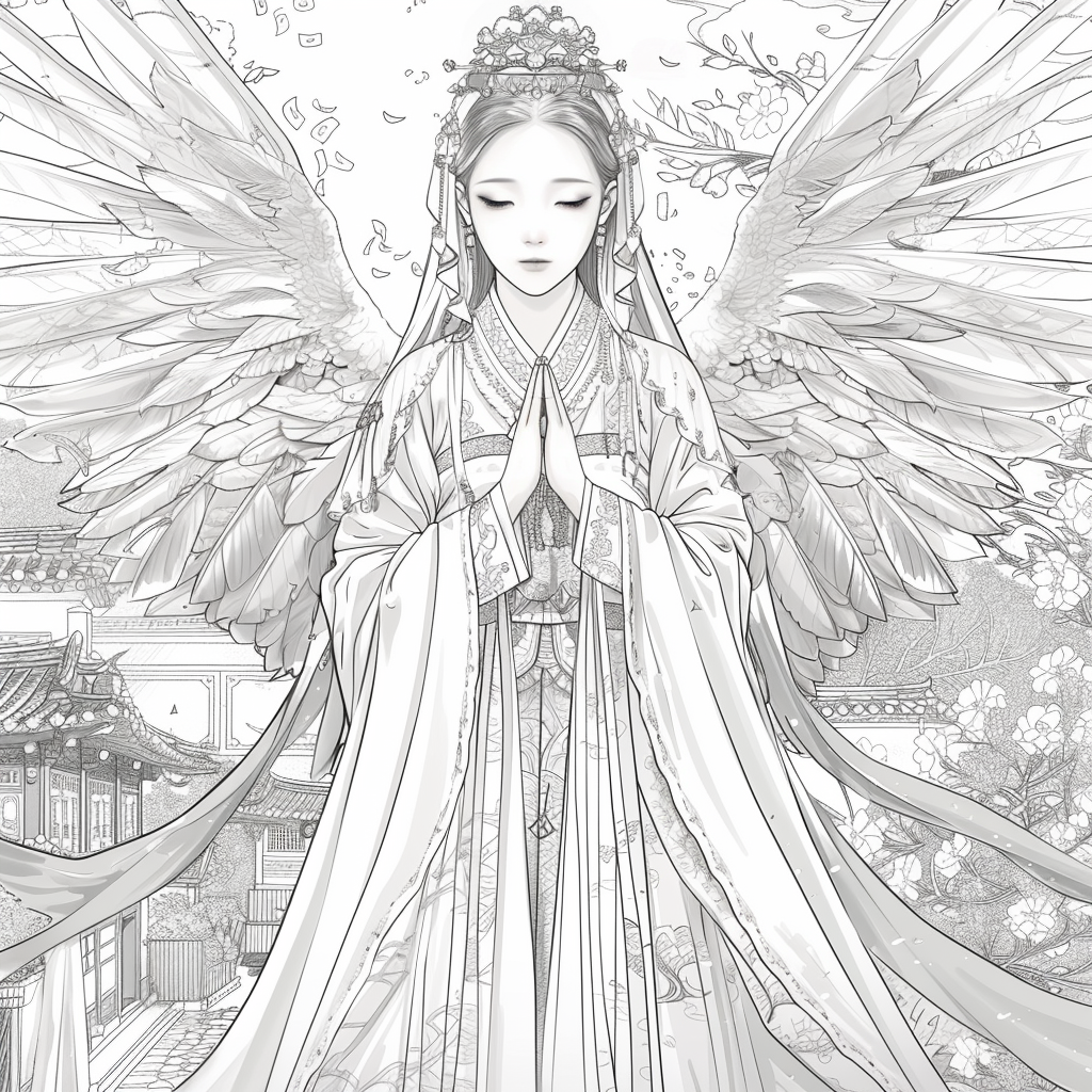 The Celestial Empress with Phoenix Wings