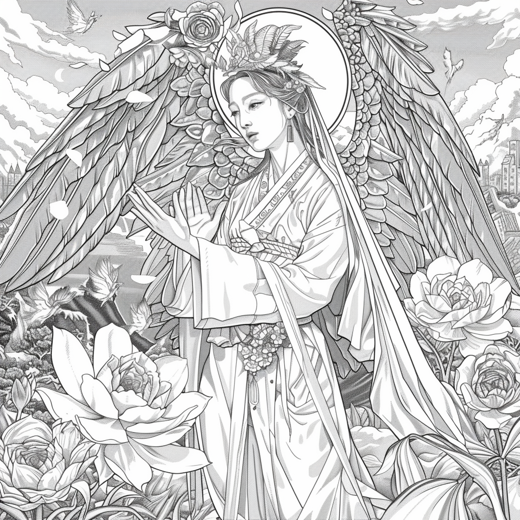 The Celestial Empress with Phoenix Wings