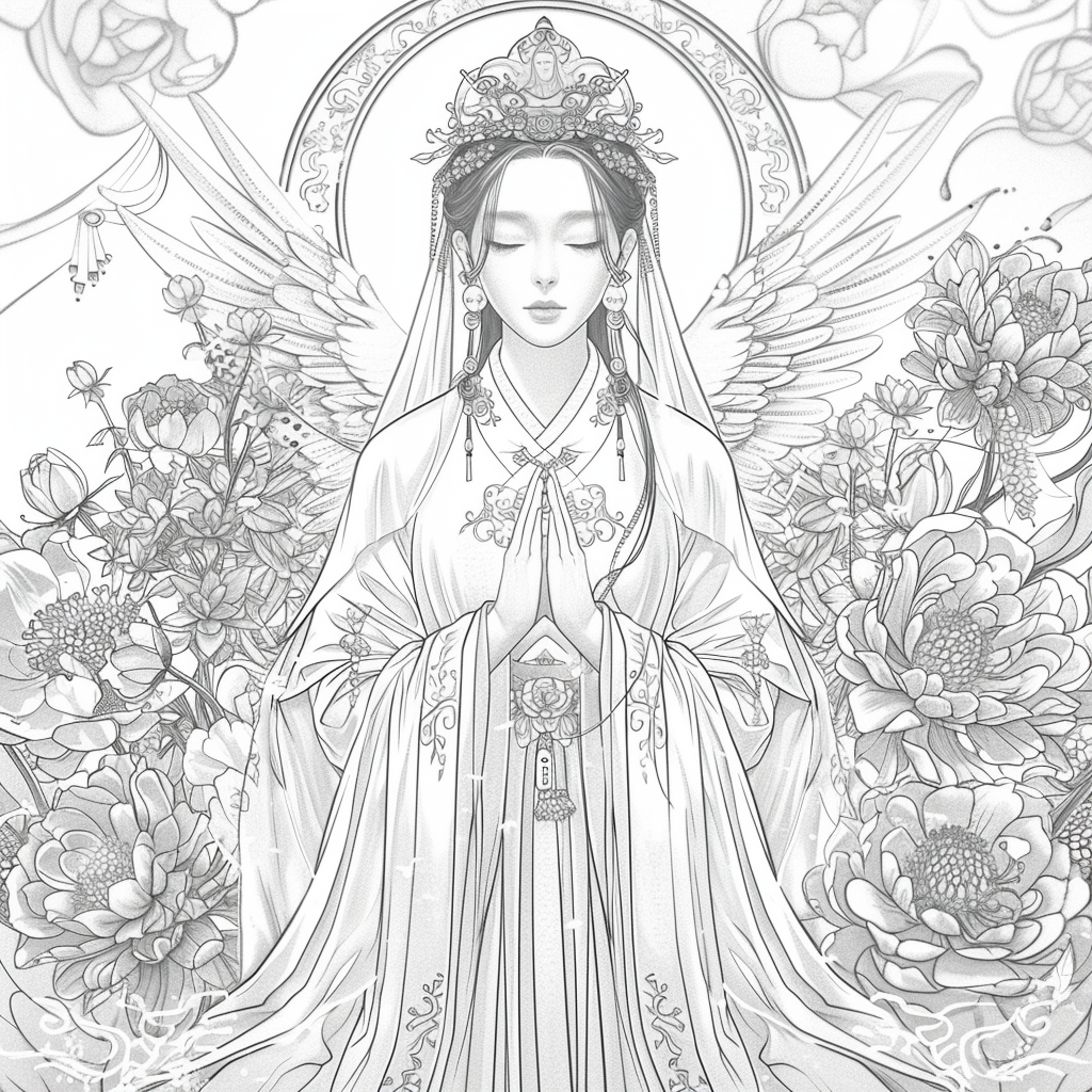 The Celestial Empress with Phoenix Wings