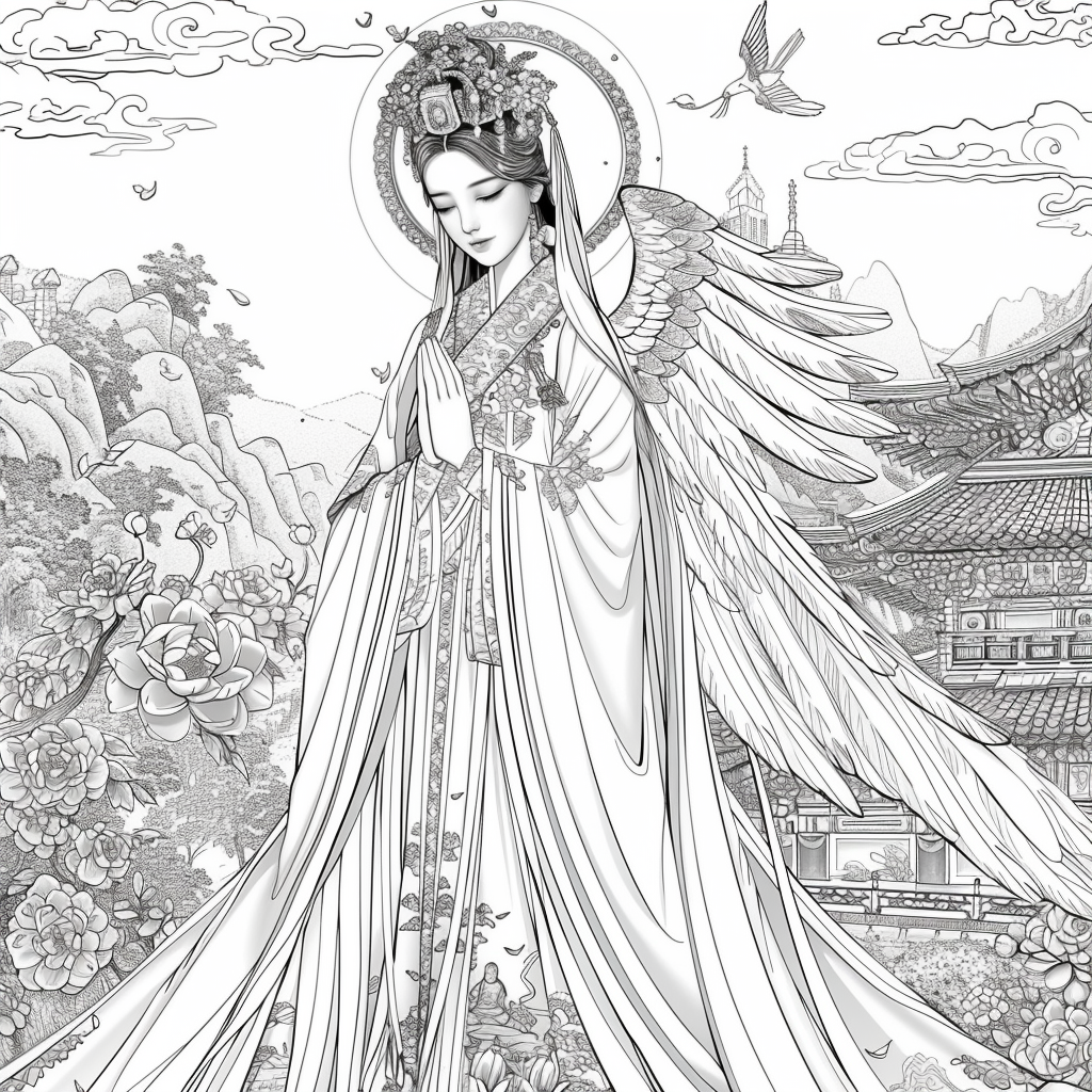Celestial Empress of the Phoenix Wings