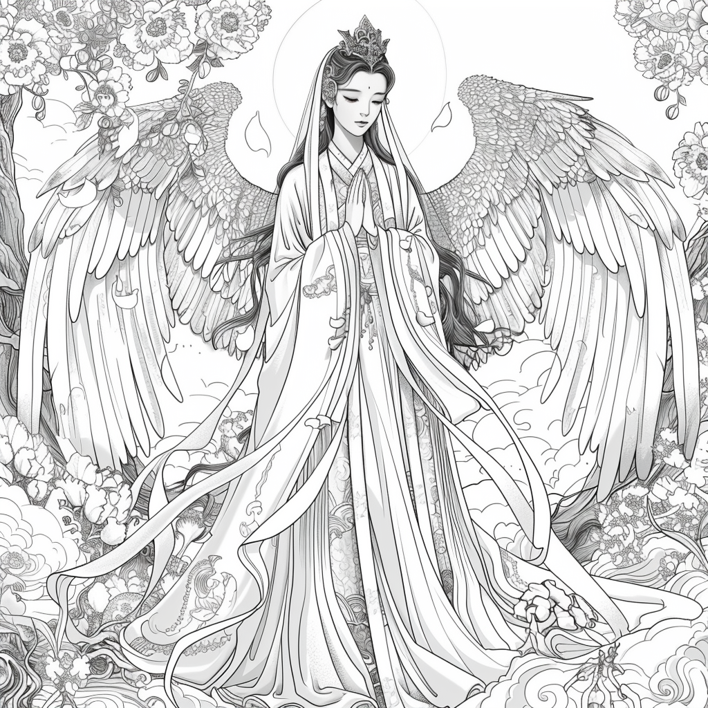 The Celestial Empress with Phoenix Wings