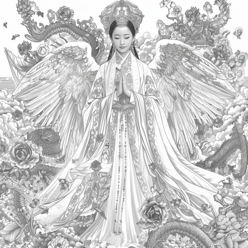 The Celestial Empress with Phoenix Wings