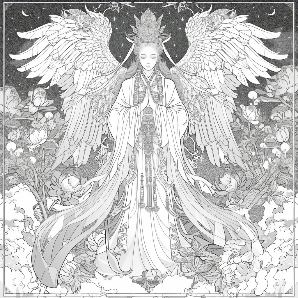 The Celestial Empress with Phoenix Wings
