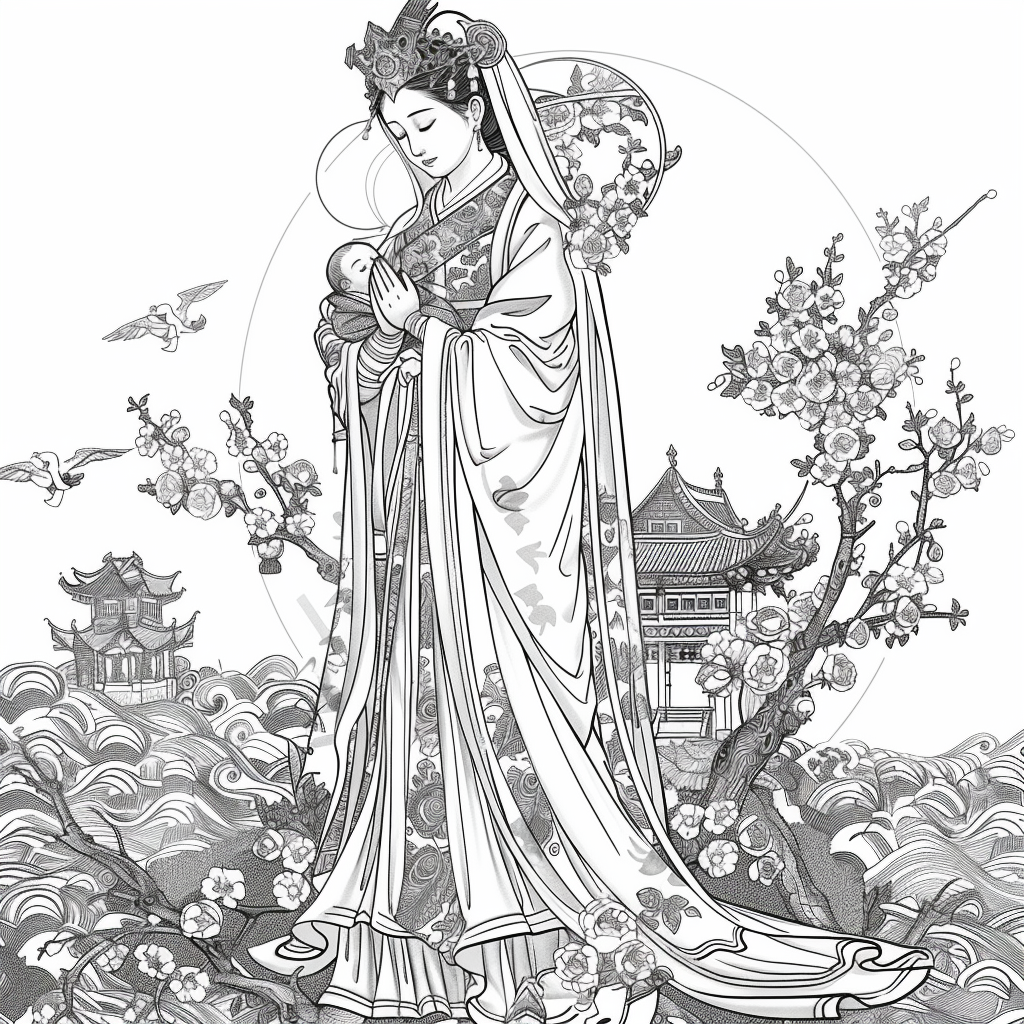 Moonlit Sanctuary – The Mother’s Embrace