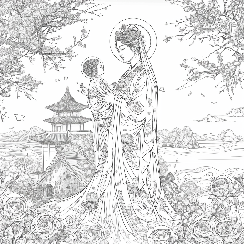 Moonlit Sanctuary – The Mother’s Embrace