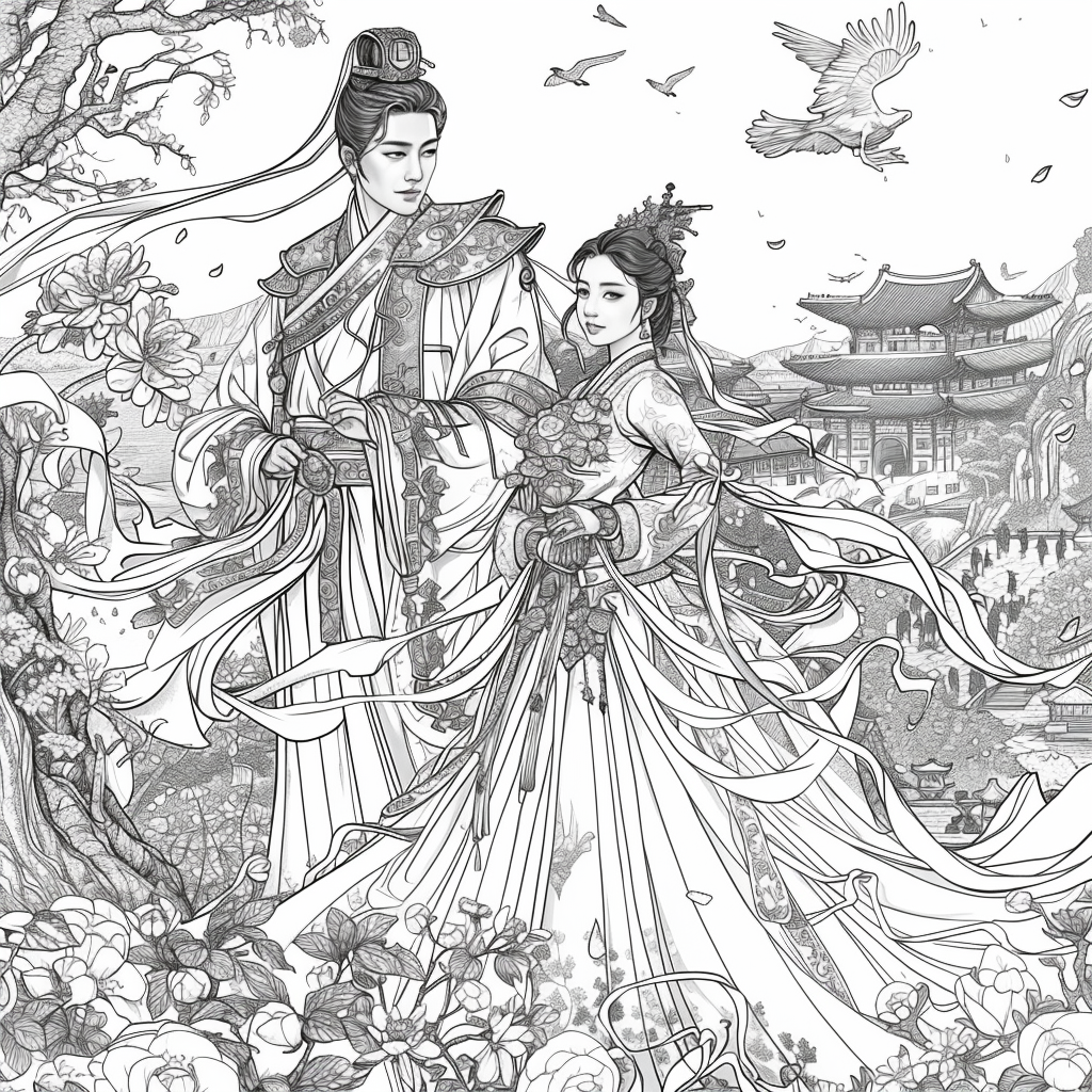 Whispers of Petals – The Dreaming Hanbok Girl