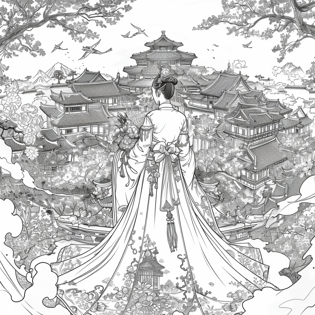 Imperial Lovers in a Blossom Kingdom