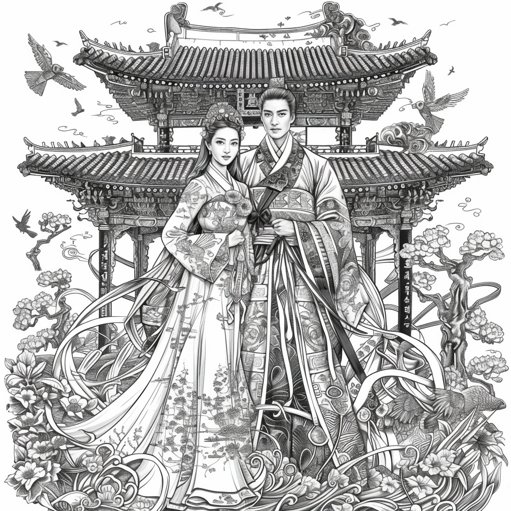 Imperial Lovers in a Blossom Kingdom