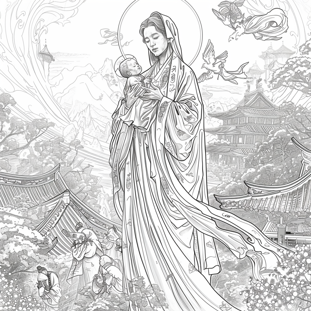 Moonlit Sanctuary – The Mother’s Embrace