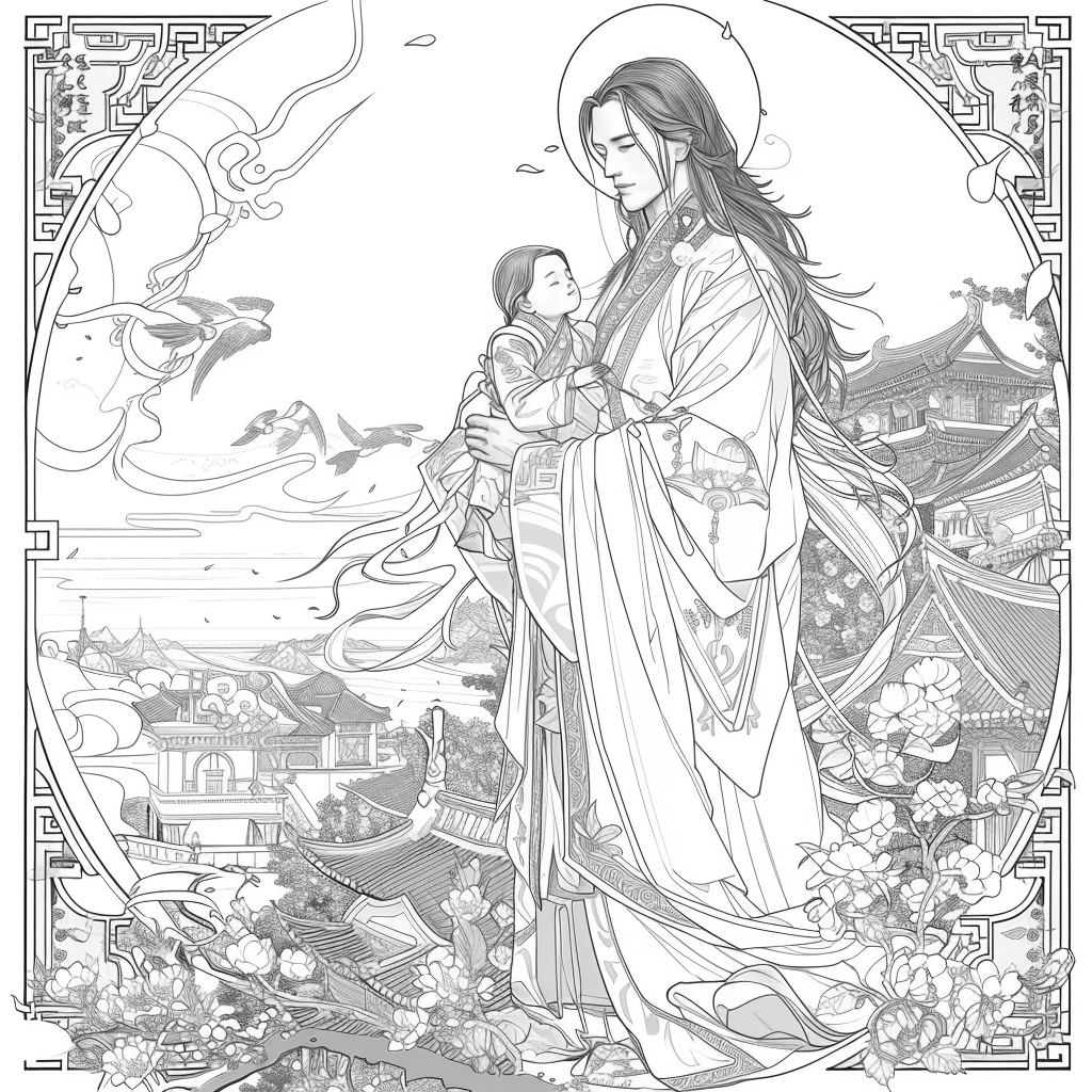 Moonlit Sanctuary – The Mother’s Embrace