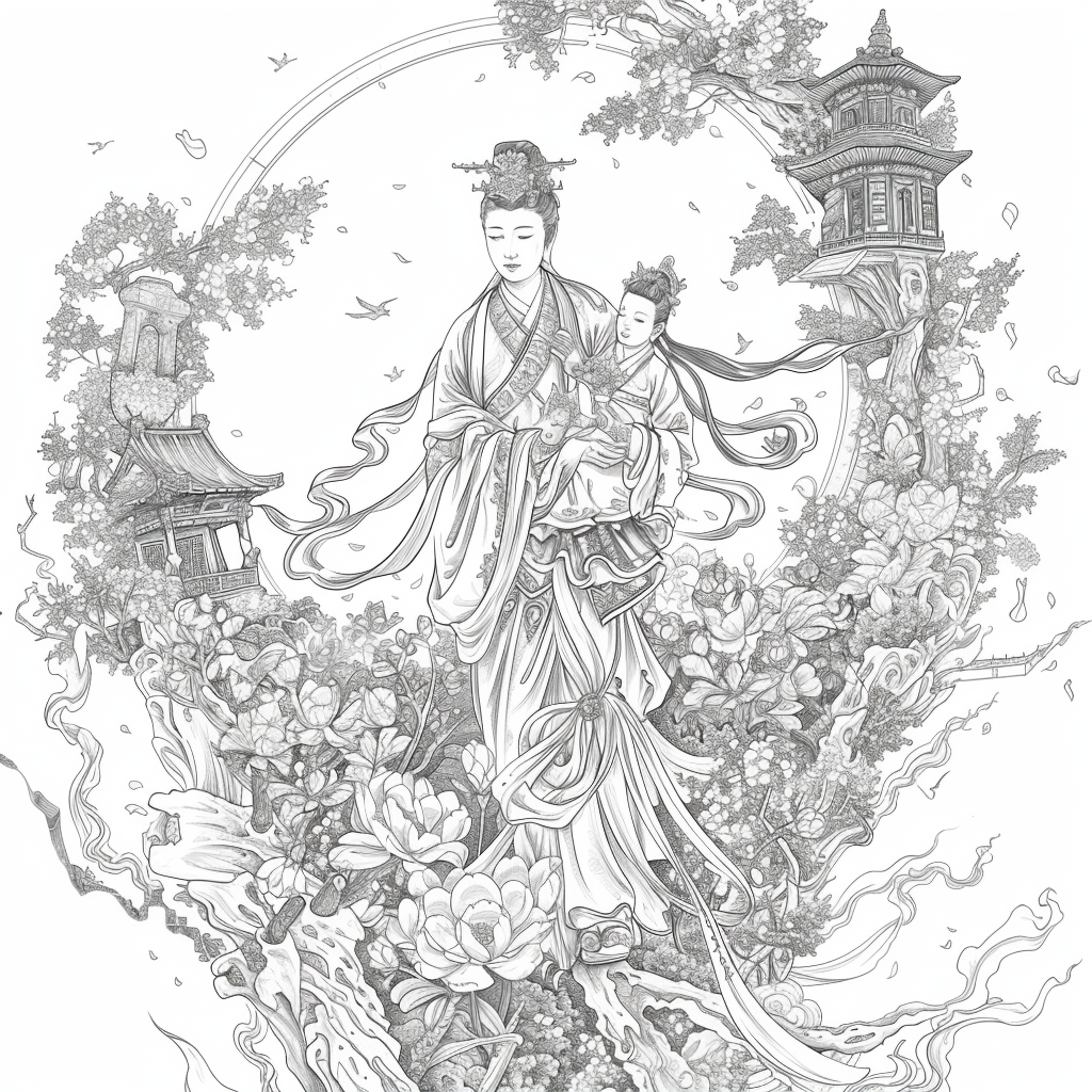 Radiance of Serenity: The Sacred Empress