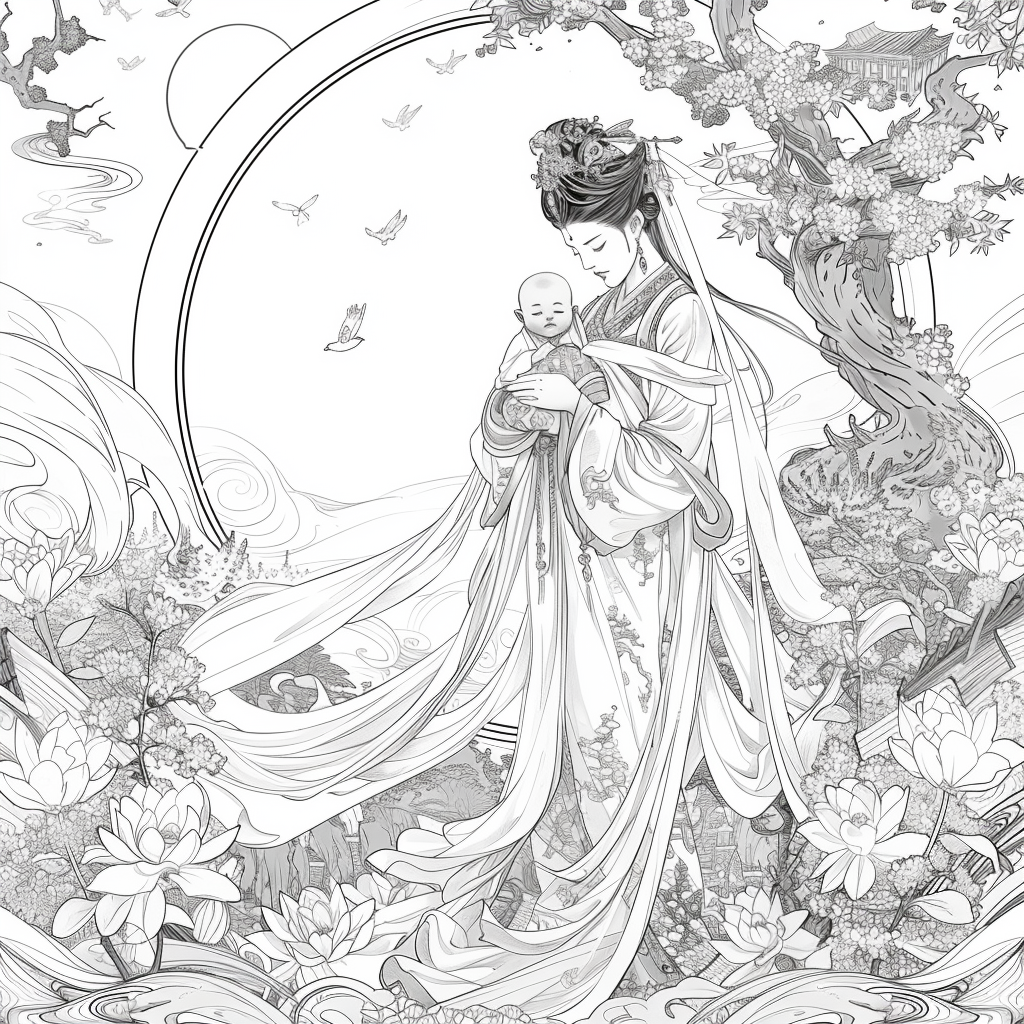 Radiance of Serenity: The Sacred Empress