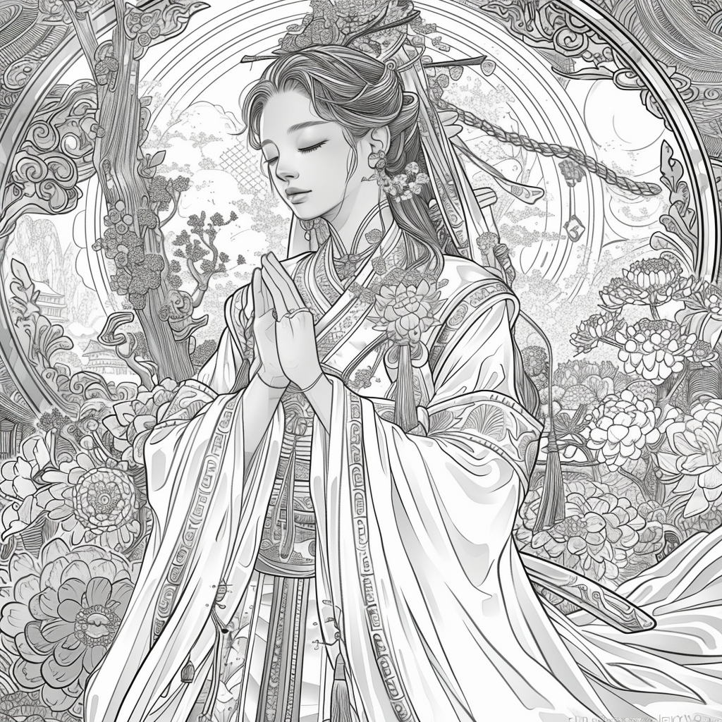 Radiance of Serenity: The Sacred Empress