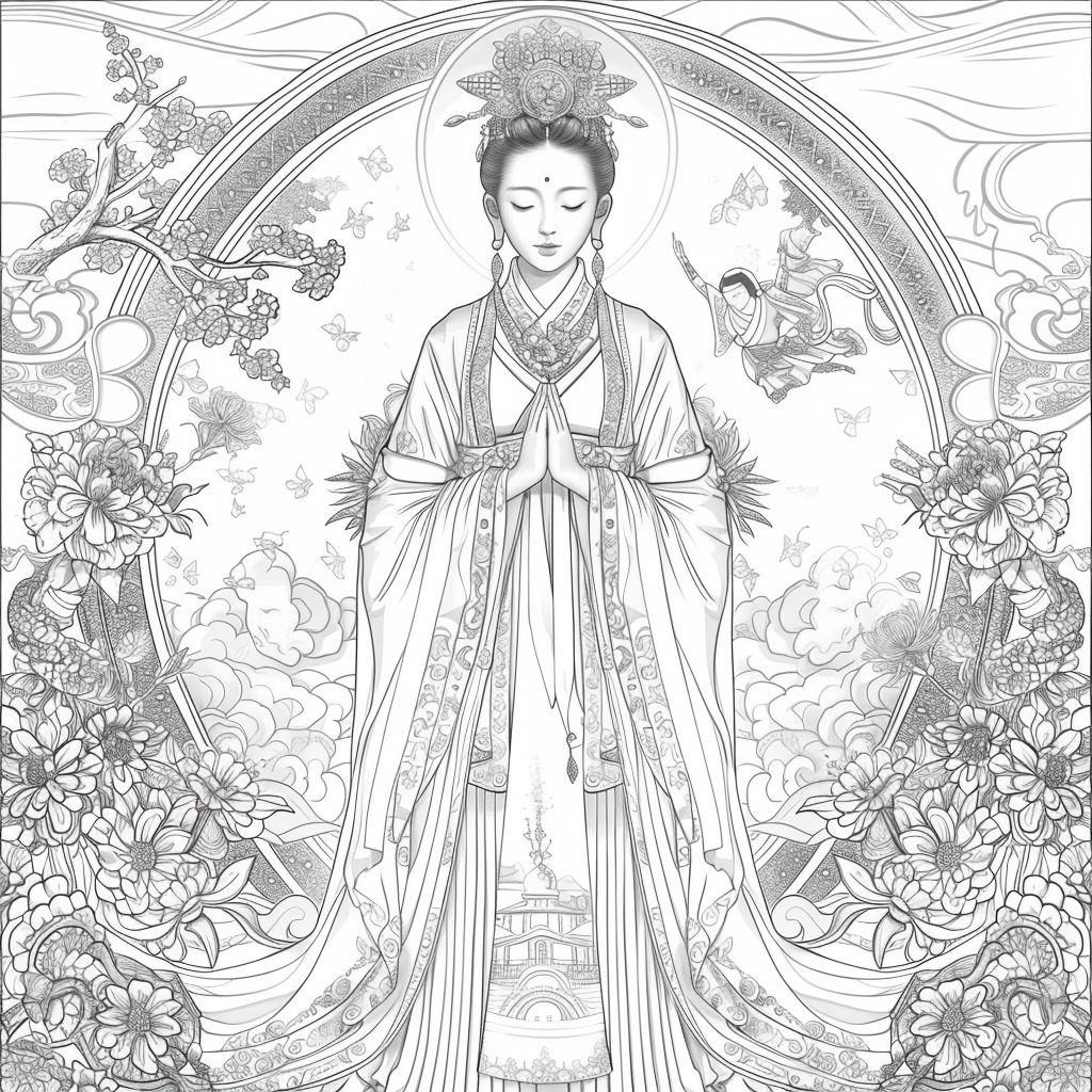 Radiance of Serenity: The Sacred Empress