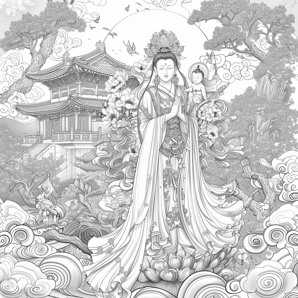 Radiance of Serenity: The Sacred Empress