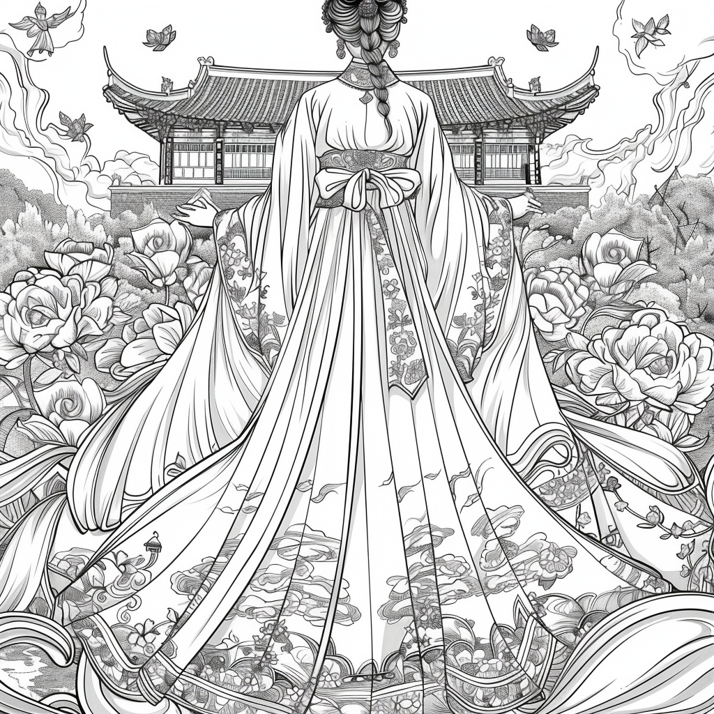 The Crimson Court – Portrait of the Royal Blossom