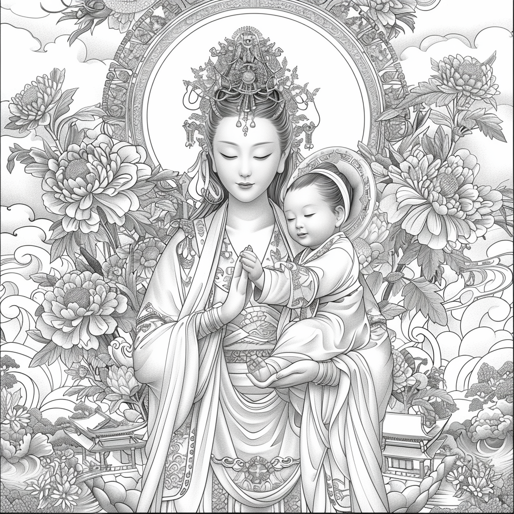 Radiance of Serenity: The Sacred Empress