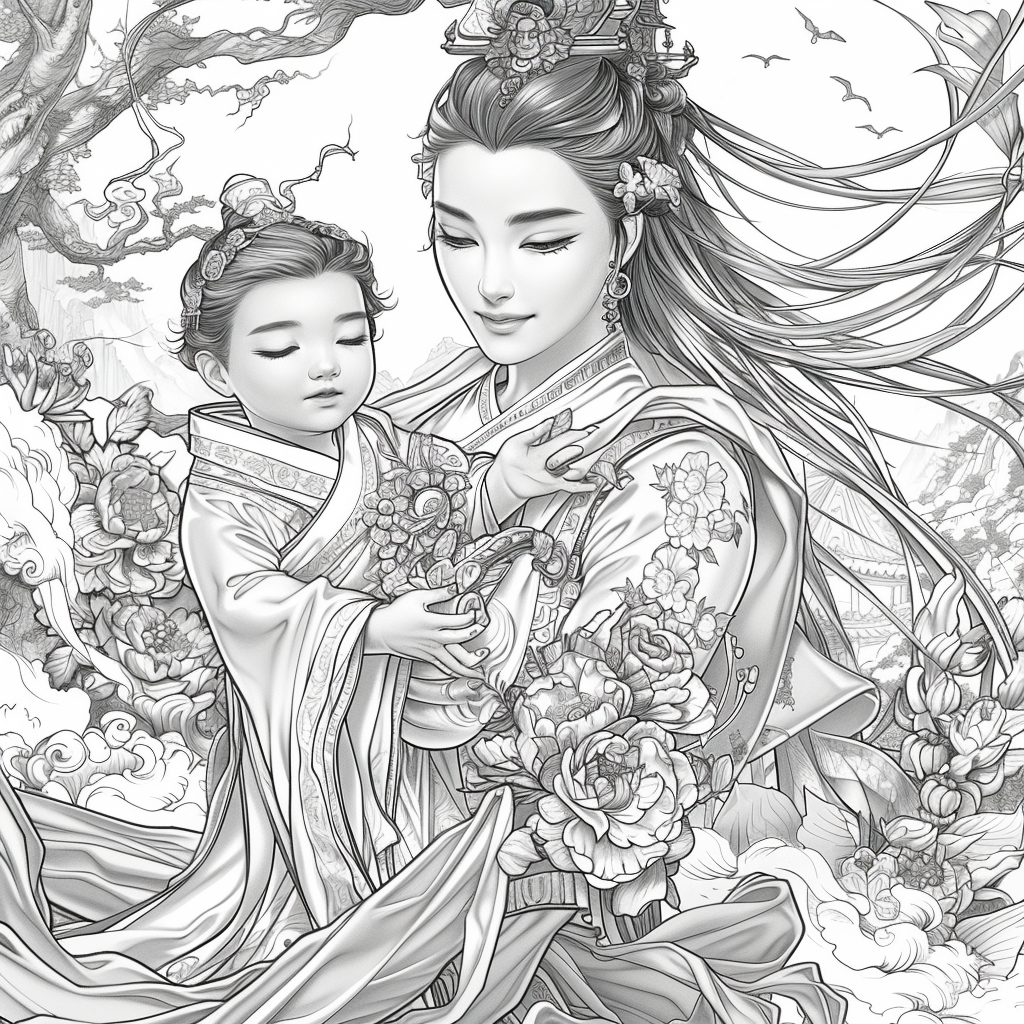 Radiance of Serenity: The Sacred Empress